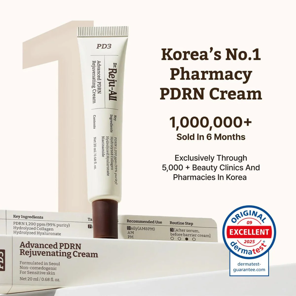 Rejuall - Advanced PDRN Rejuvenating Cream 20g – Image 2